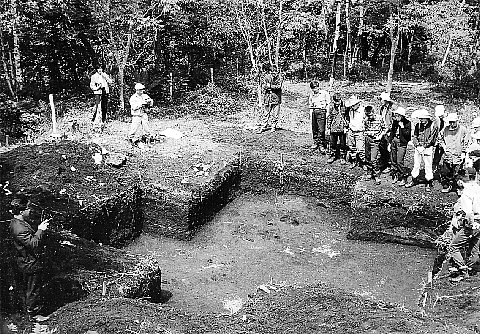 発掘の様子その2 発掘の様子その2