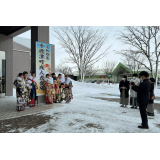看板での写真撮影状況